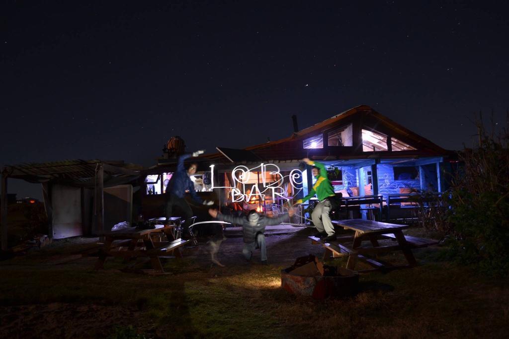 Lobo Hostel Bar Cabo Polonio Kültér fotó